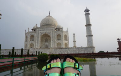 Indien / Tadj Mahal im strömenden Regen